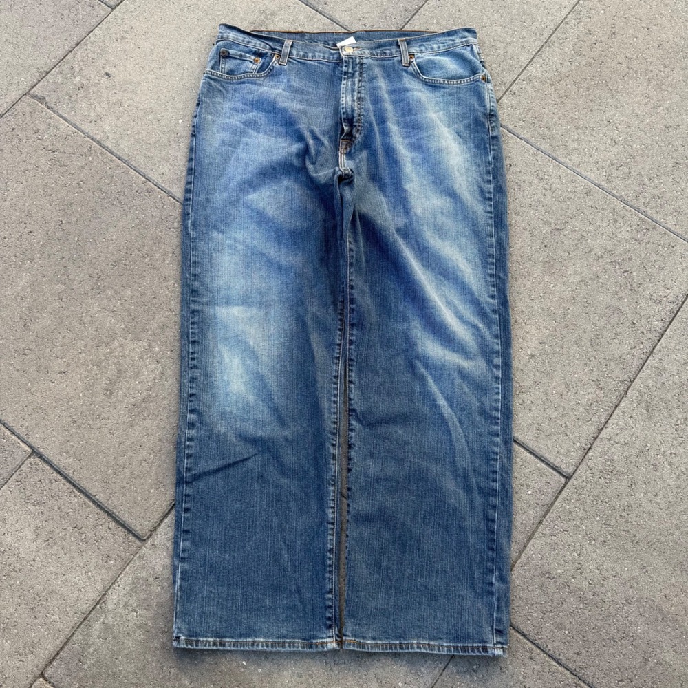 Lucky Brand Dungarees Classic Fit Jeans Mens 38 Short Blue Denim Medium Wash